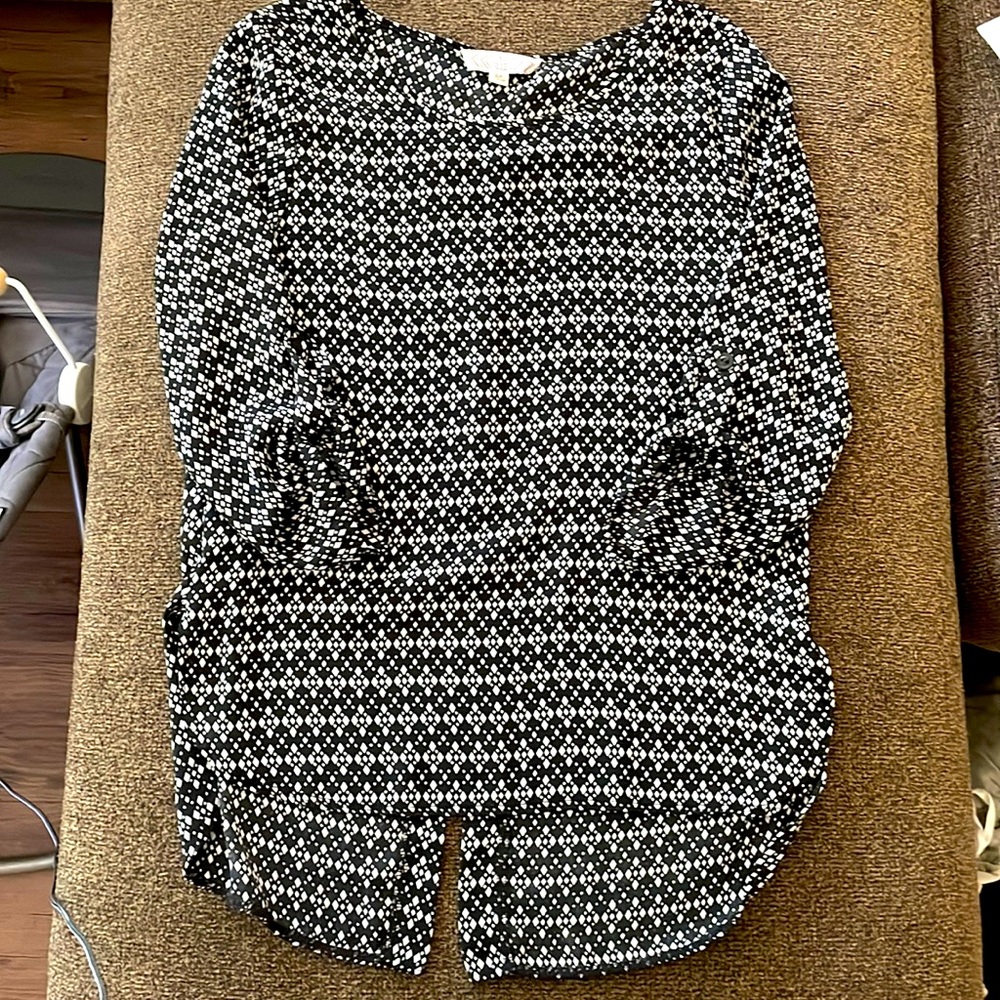 Pink Rose HiLow Blouse s7-9